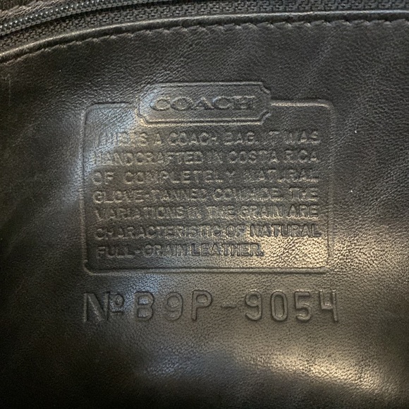 Coach Leather Shoulder Bag - Picture 4 of 4